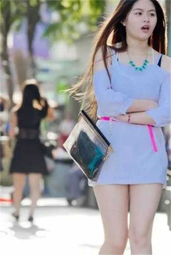 街头搭讪公司白领